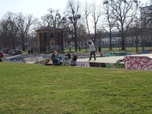 Der Skate-Park an der Lingnerallee. Foto: Stadtplanungsamt