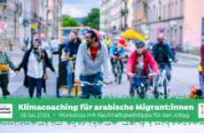 Wir holen nach: Klimacoaching für arabische Migrant:innen