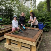 Eröffnung Kinderbeete zum Kindertag (Foto: Angela Uhlmann)