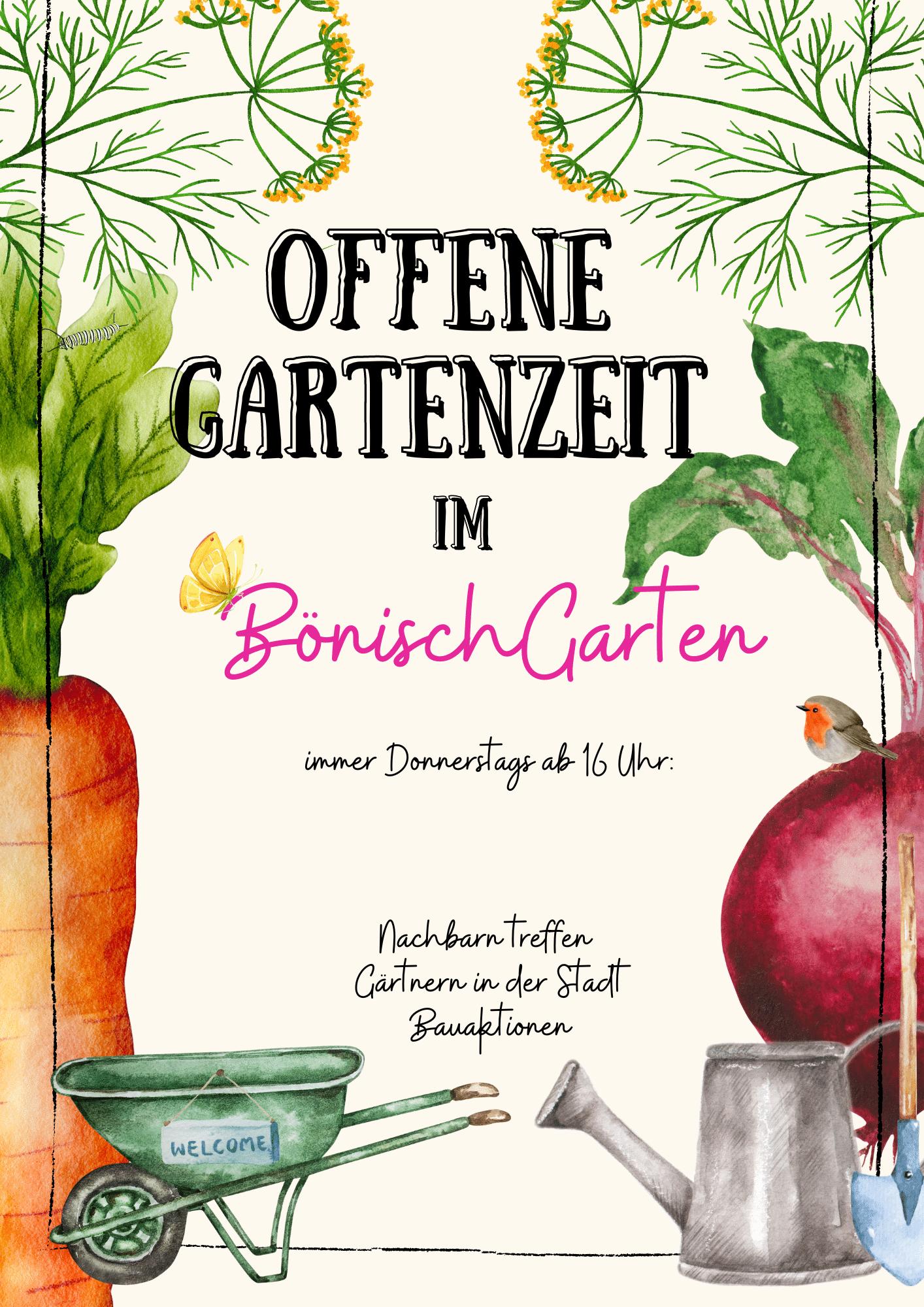 BönischGarten: offene Gartenzeit