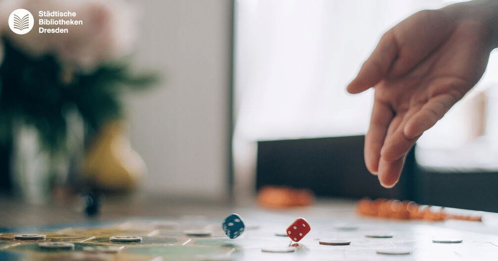 Spielenachmittag in der Bibliothek Johannstadt - Spielenachmittag mit den Brettspielhelden Dresden