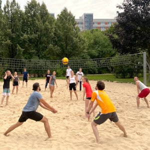 Abschlussturnier "Volleyball für die Johannstadt"