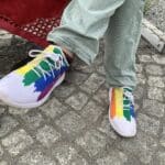 Bunte Schuhe